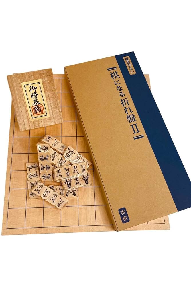 YUDAIさま専用　セット 将棋セット 新桂5号折将棋盤セット(木製将棋駒楓一字押駒裏黒字